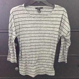 Forever 21 Boxy Stripped Sailor Oversized Shirt